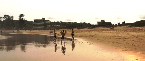 Boys on Beach Cropped